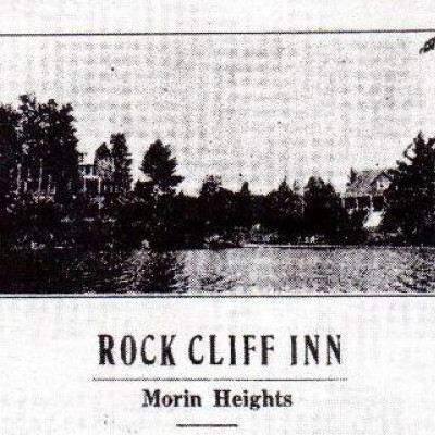 Plusieurs maisons de pension, comme la Rock Cliff Inn à Morin-Heights, ont publié des annonces comme celui-là dans les années 1920 et 1930. (Photo - AHMH)