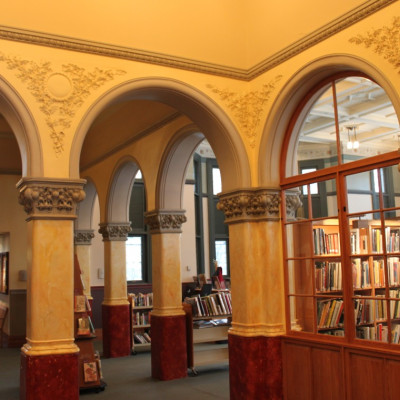 Inside the westmount Public Library. (Photo - Matthew Farfan)