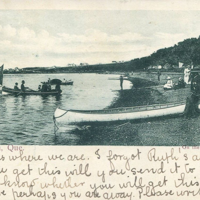 Cacouna, carte postale, vers 1905.