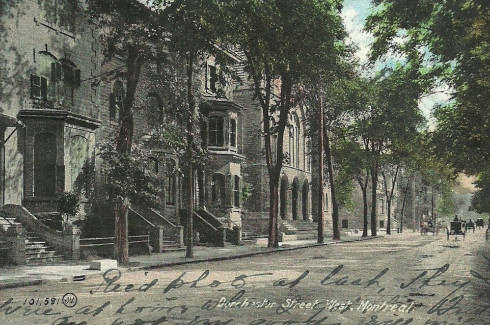Rue Dorchester vers 1900 / Dorchester Street, c.1900