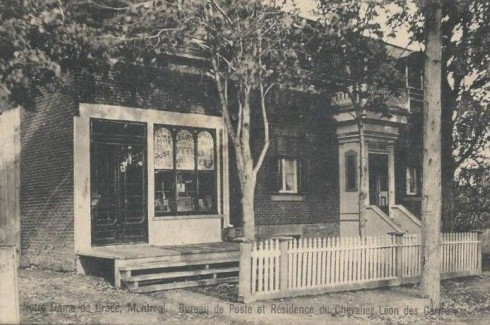 Post Office / Bureau de poste, Notre-Dame-de-Grace (NDG), 1910