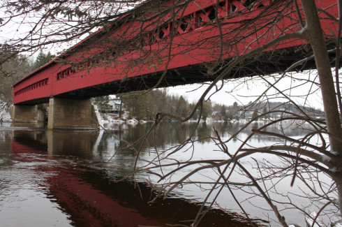 Le pont couvert de Wakefield