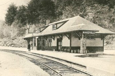 Canadian Pacific Railway station, c.1920s