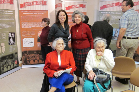 Opening Reception, QAHN's Housewife Heroines Exhibition, Beaconsfield Public Library (February 4, 2016)