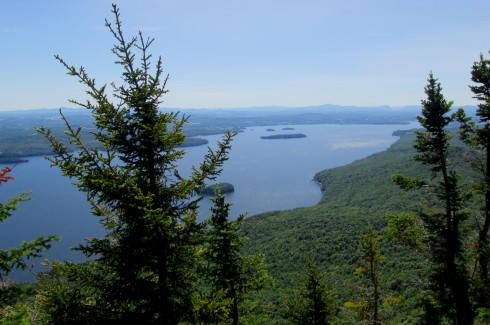 The View from the Summit of Owl's Head