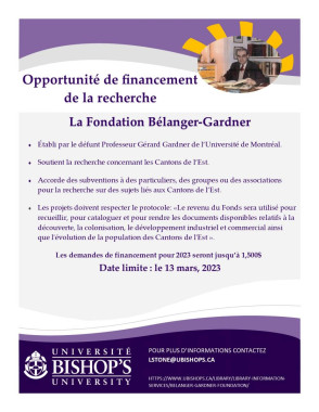 Fondation Bélanger-Gardner