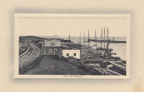 Port de Matane, vers 1900 / Port of Matane, c. 1900