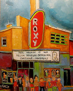 Roxy Theatre, St. Agathe, by Michael Litvack