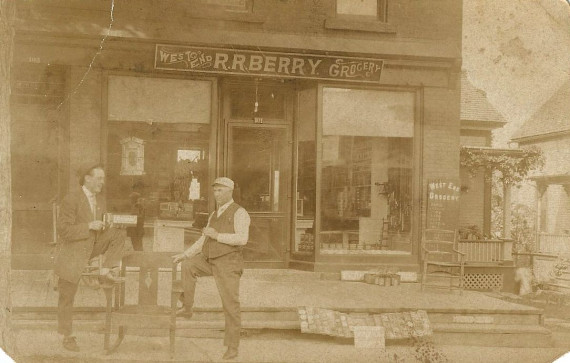 West End Grocery, R. B. Berry, Prop., Montreal (1908)