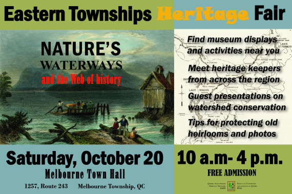 2nd Annual Eastern Townships Heritage Fair (Melbourne, Qc., October 20, 2018)