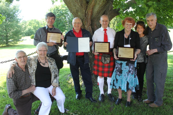 2015 AGM Luncheon and Awards Ceremony: Award recipients, St. Mungo's Church, Cushing