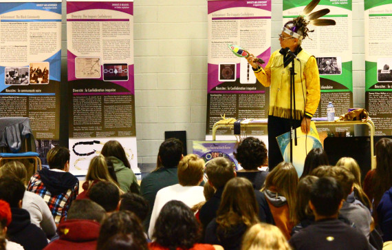 "Diversity & Achievement" at Shawville High School in the Pontiac (October 2019)