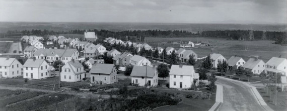 Arvida, 1933. Photo - courtoisie de QUESCREN