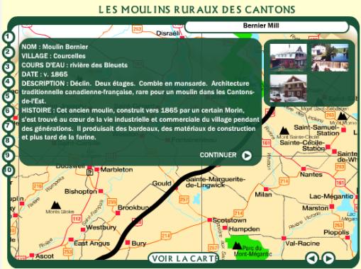 Tour virtuel #2 - Les Moulins ruraux des Cantons