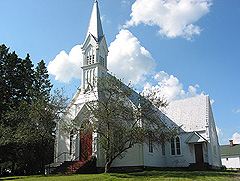 Church, Sawyerville. (Photo - Matthew Farfan)