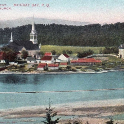 Église et couvent, La Malbaie (Murray Bay), vers 1910