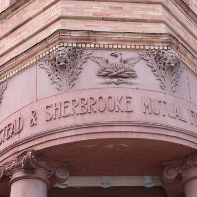 La Stanstead and Sherbrooke Fire Insurance Company opérera pendant plus d'un siècle et demi. (Photo - Matthew Farfan)