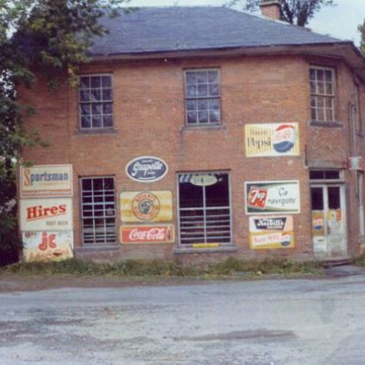 The Woods (Burt) Store, c.1950. (Photo - RCHS)