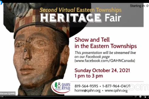 Eastern Townships Heritage Fair, Oct 2021