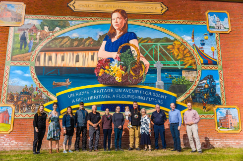 Heritage mural unveiled in Richmond