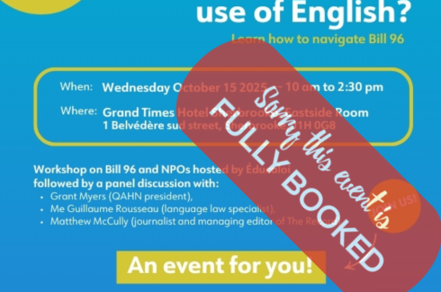 Workshop on the use of English...