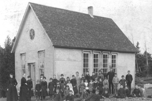 École Black Cape (McCrae), v.1885 / Black Cape School (McRae), c.1885