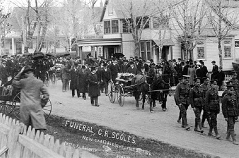 Funérailles de C. R. Scoles / Funeral of C. R. Scoles (1916)