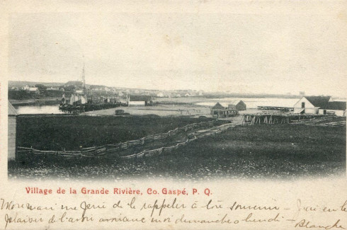 Village de la Grande Rivière, 1905.