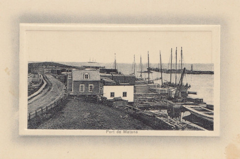 Port de Matane, vers 1900 / Port of Matane, c. 1900