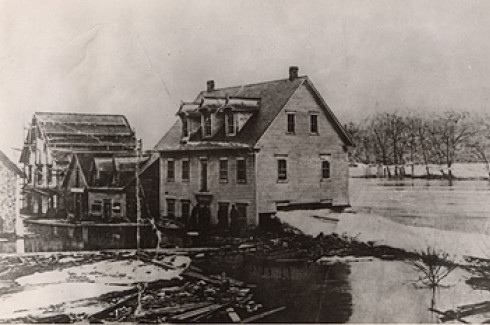 Mill and River, Matapedia, 1897.
