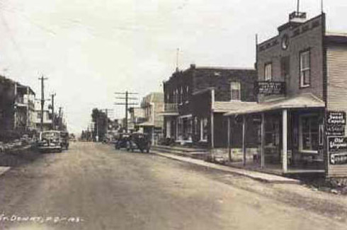Centreville, v.1935 / Downtown c.1935