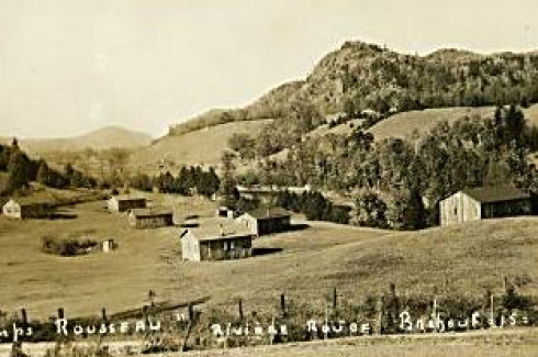Camps Rousseau, Rivière Rouge, Brébeuf (vers / circa 1930)