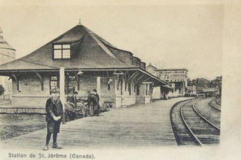 La gare, v. 1905 / The station, c.1905