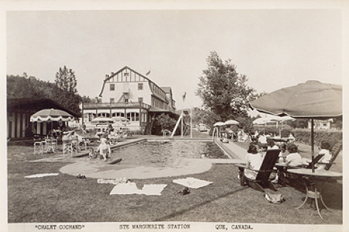 La piscine, Chalet Cochand / The pool, Chalet Cochand