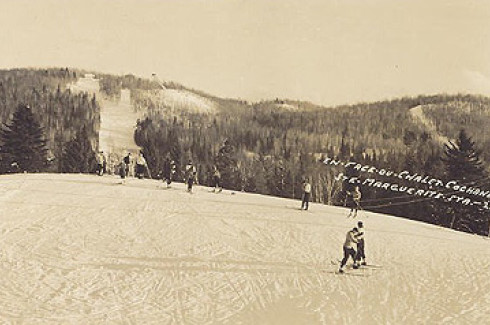 Le ski / Skiing, Chalet Cochand