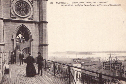 Terrasse d'observation, Église Notre-Dame / Notre Dame Church Lookout
