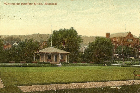 Terrain de boules de Westmount, vers 1908 / Westmount Bowling Green, c.1908