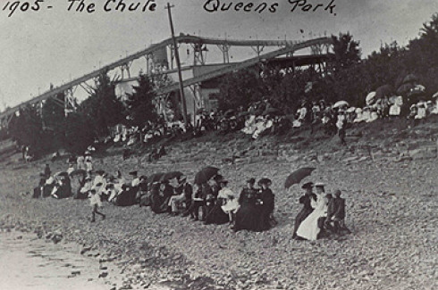 "The Chute, Queens Park" (1905)