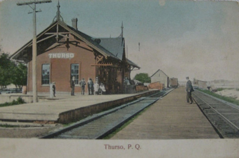 Gare, Thurso, vers 1905 / Train station, Thurso, c.1905