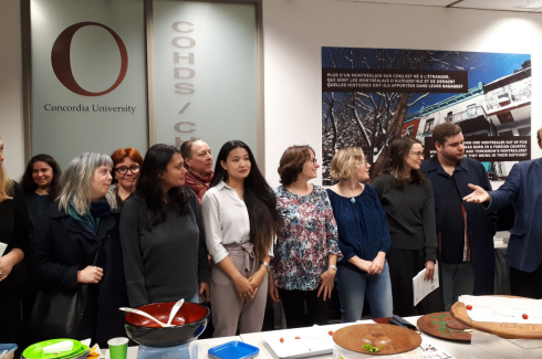 Launch of Quebec Heritage News, Fall 2018 Edition (Concordia University, November 2018)