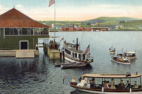 Régates / Regatta, Memphremagog Yacht Club (1908)