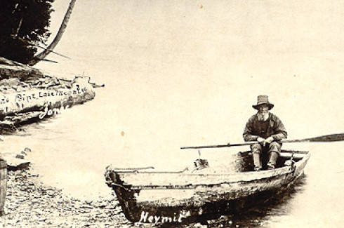L'ermite du lac Mégantic, v. 1910 / The Hermit of Lake Megantic, c.1910