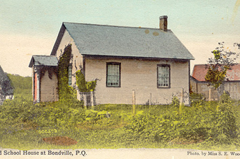 Ancienne école de rang / Old schoolhouse, Bondville