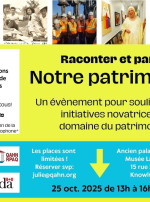 Raconter et Partager Notre Patrimoine!