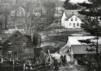 Cherry River c. 1900. Photo: Matthew Farfan, The Eastern Townships: In town and village, Les éditions GID, 2006