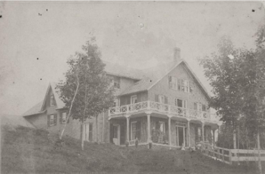 Knowlton Distributing Home, c. 1870s-1880s. Photo: Brome County Historical Society collections