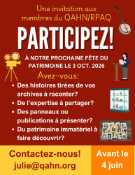 Fête du patrimoine 2026