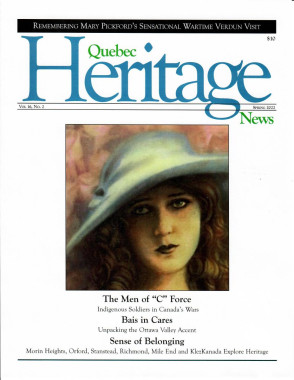 Quebec Heritage News, Spring 2022