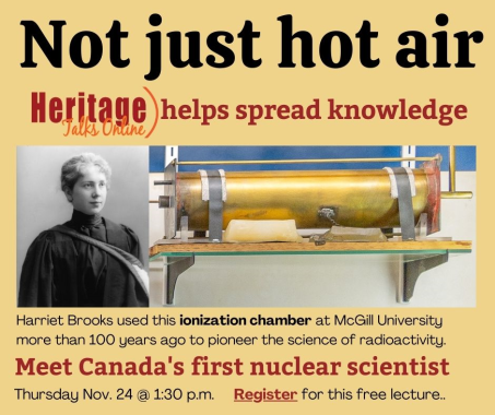 Harriet Brooks - Canada's first nuclear scientist!