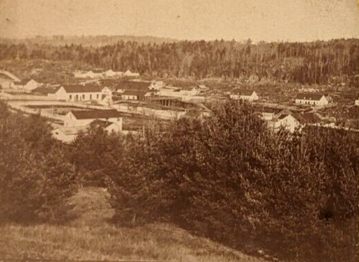 Mills, Chelsea, Qc., 1860s / Moulins, Chelsea, Qc., années 1860.